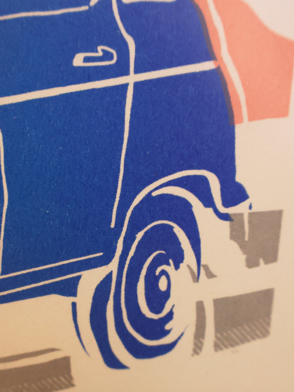 RISO Print mit Rahmen: Renault R4 (9 übrig)